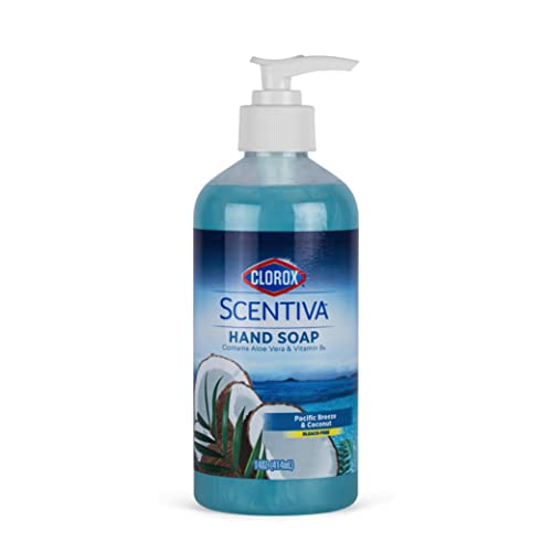 Clorox Scentiva Liquid Hand Soap, Pacific Breeze & Coconut, 14 Fl Oz - 2-Pack