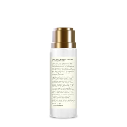 Forest Essentials Mashobra Honey & Vanilla Ultra-Rich Body Milk Lotion