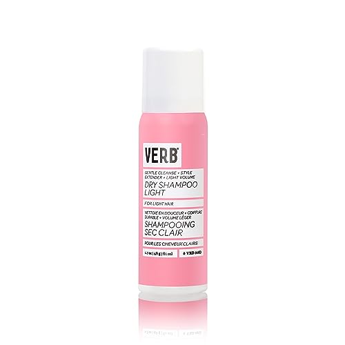 VERB Dry Shampoo Light for Blonde & Grey Hair - Oil Absorb & Refresh
