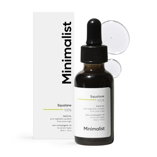 Minimalist Squalane Oil - Lightweight Moisturizer for Face, Hair & Skin | 1 Fl Oz