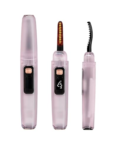 EYECURL Heated Eyelash Curler, USB-C Rechargeable Electric Lash Curler