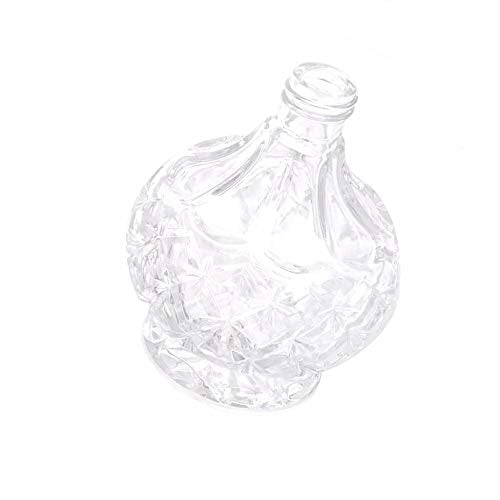 Pink 80ml Vintage Style Perfume Bottle with Gold Tassel & Refillable Glass Atomizer