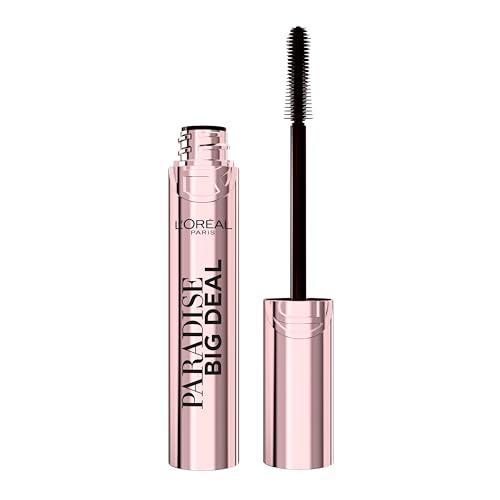 L'Oreal Paris Paradise Big Deal Mascara - Volumizing & Lengthening, Clump Resistant, Washable Black, 0.33 Fl Oz