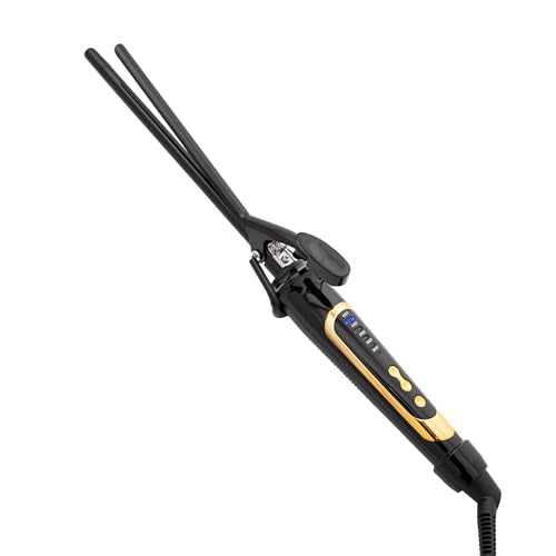 Asani 3/8 Inch Extra-Slim Curling Iron for Tight Spiral Curls & Ringlets
