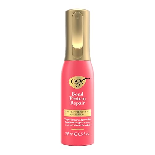 OGX Bond Protein Repair 450¡ÆF Heat Protect Spray for Hair 6.5 Fl Oz
