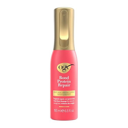 OGX Bond Protein Repair 450¡ÆF Heat Protect Spray for Hair 6.5 Fl Oz