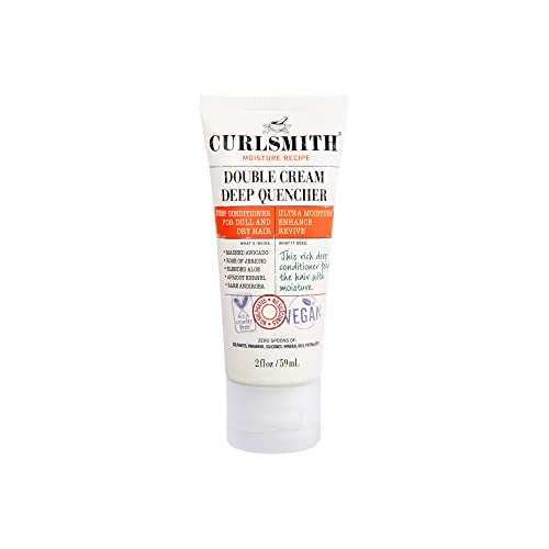 CURLSMITH Double Cream Deep Quencher - Hydrating Deep Conditioner for Curls