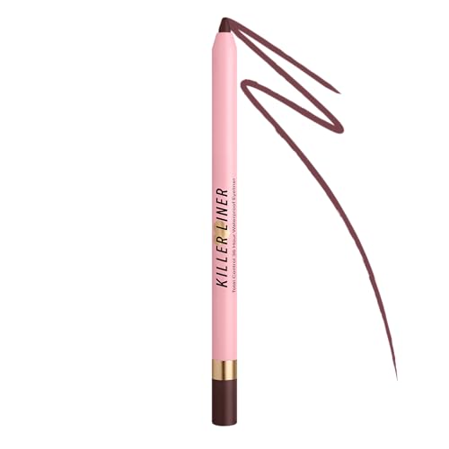Too Faced Killer Liner Gel Eyeliner Pencil - 36-Hour Waterproof, 04 Killer Chocolate