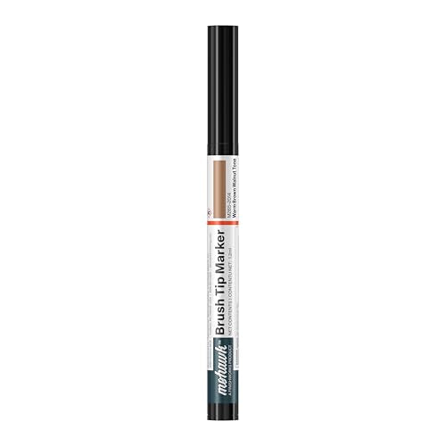 Mohawk Wood Graining Marker - Warm Brown Walnut Brush Tip Furniture Repair