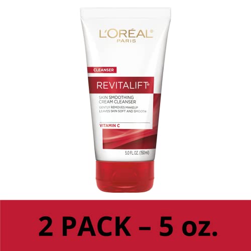 L'Oreal Paris Revitalift Daily Cream Cleanser with Vitamin C - Pack of 2