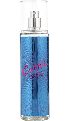 Curve Spark Body Mist by Liz Claiborne - 8 oz Refreshing Fragrance