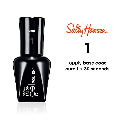 Sally Hansen Pro-Gel Base Coat 0.14 Fl Oz - Chip-Resistant, Shiny Finish, LED Lamp Required