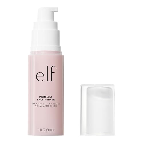 e.l.f. Poreless Face Primer - Lightweight, Smooth Finish, Vegan, 1.01 Fl Oz
