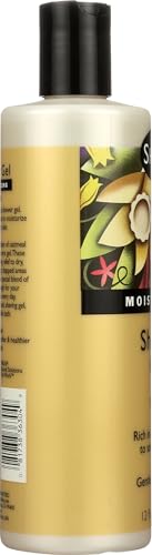 ShiKai Daily Moisturizing Shower Gel - Vanilla, 12oz | Hydrating Aloe Vera & Oatmeal Body Wash for Dry Skin