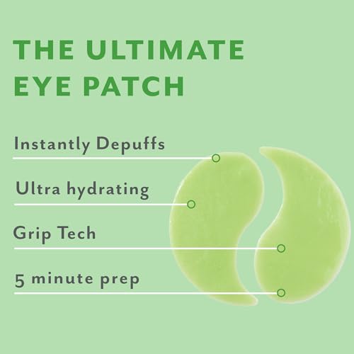 Patchology Serve Chilled Crush Hydrogel Mask 1 Count – Depuffing Cooling Face Mask