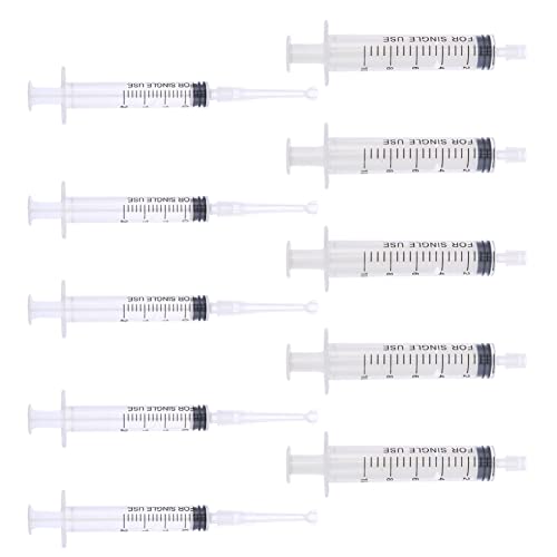 Mobestech Leak-Resistant Perfume Syringe Dispenser - 10 Pack Liquid Transfer