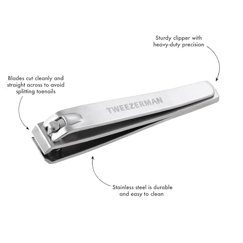 Tweezerman Stainless Steel Toenail Clippers