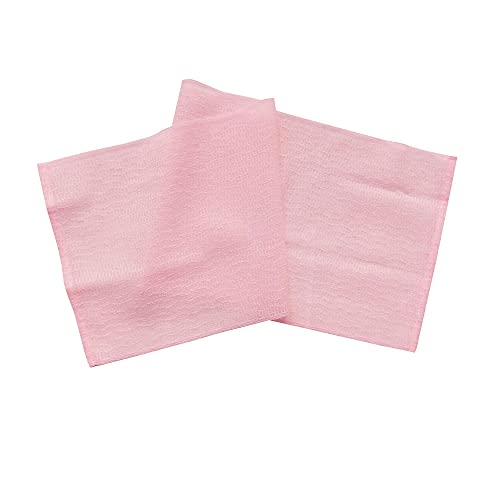 NOPIGO Premium Exfoliating Washcloth Towel 2 Colors Mint Pink Long Back Scrubber Korean Loofah Bath Sponge
