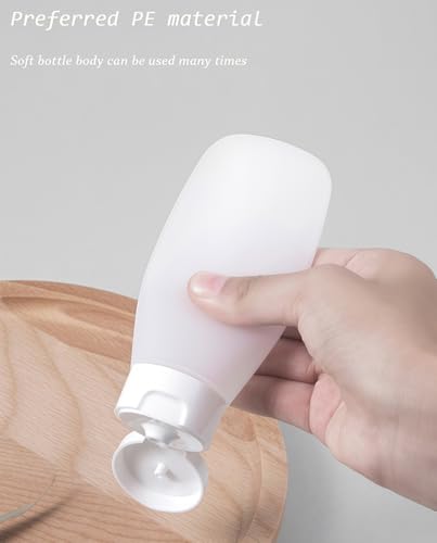12-Pack 150ml Plastic Squeeze Tube Bottles with Flip Cap - Travel Containers for Shampoo & Lotion