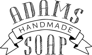 Adams Handmade Organic Vegan Cold Process Soap Variety Pack - 6 Bars with Essential Oils