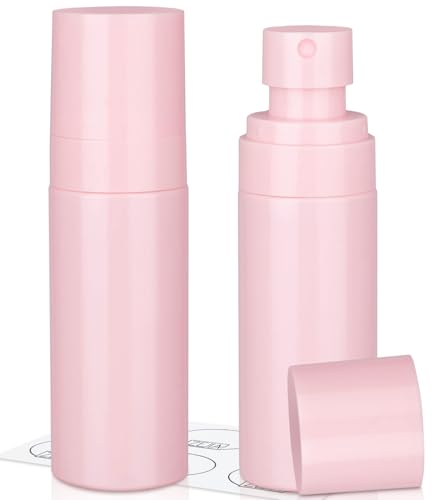 ZEJIA 2oz Travel Spray Bottle - 2 Pack, Leak-Proof Fine Mist Sprayer