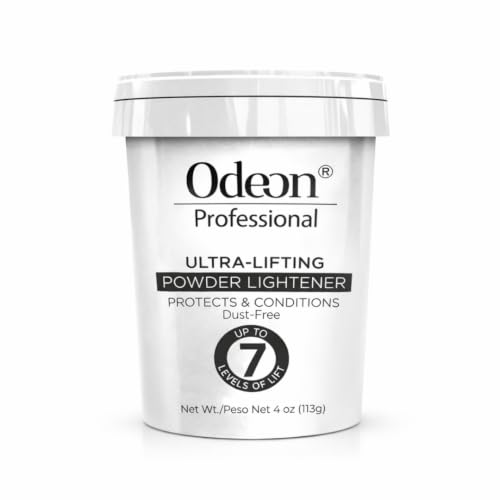 Odeon Professional Ultra-Lifting Hair Bleach Powder, 4 oz - 7 Level Lift