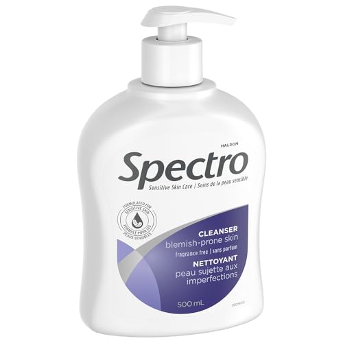 Spectro Jel Cleanser 500ml Pump for Blemish Prone Skin - Fragrance Free