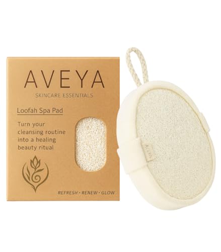 Natural Loofah Sponge – Exfoliating Bath & Face Scrubber