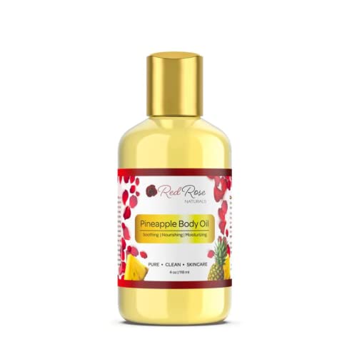Pineapple Body Oil - 100% Natural, Hydrating & Moisturizing - 4 oz