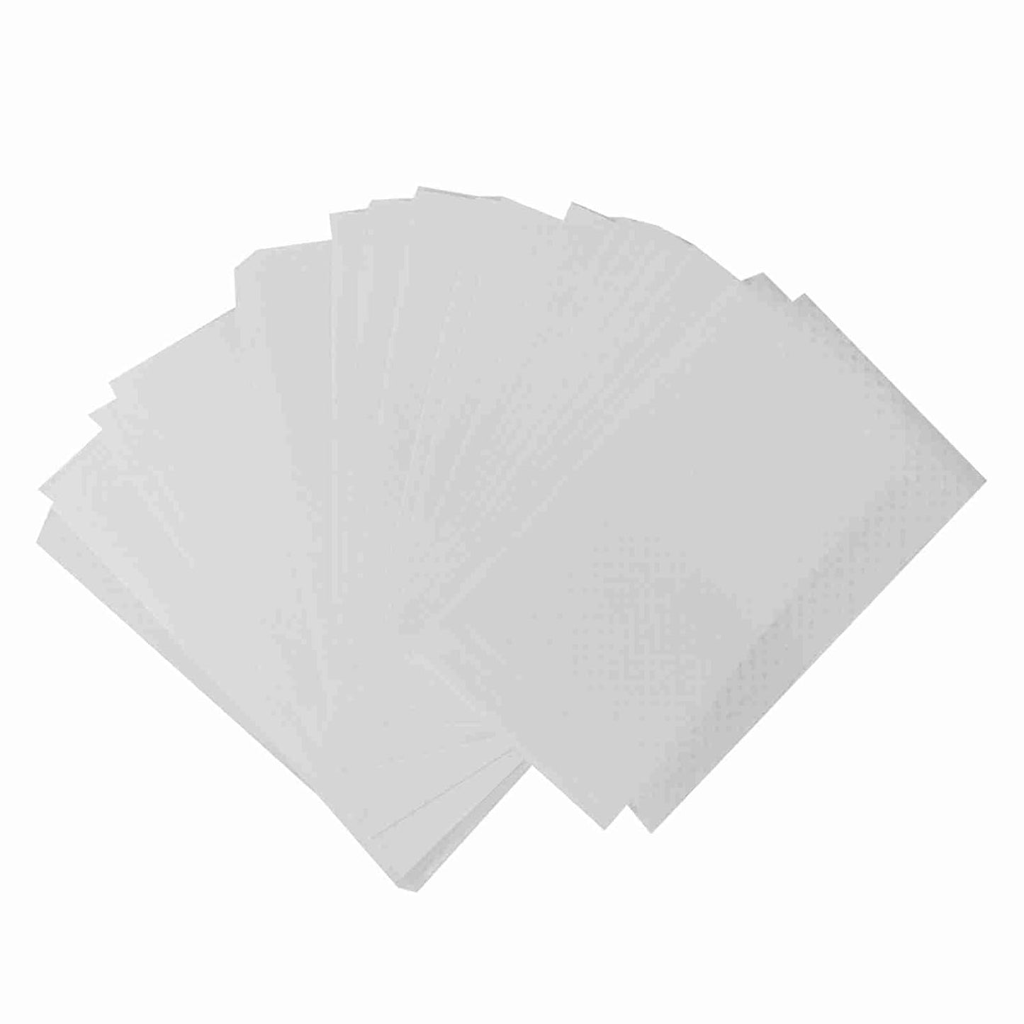 500PCS Breathable Perm End Papers - Disposable High-Temperature Hair Styling Sheets | Ideal for Salon & Home Use