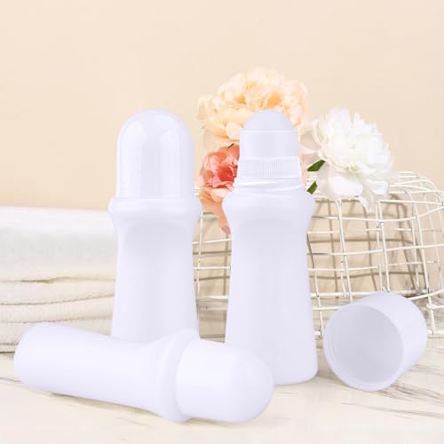 10 Pack 75ml Roll-On Bottles for Essential Oils & Cosmetics