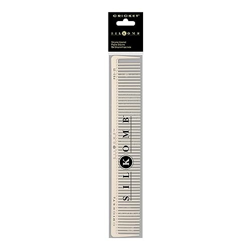 Cricket Silkomb Pro-25 Cutting Comb - Silicone-Injected for Smooth Precision