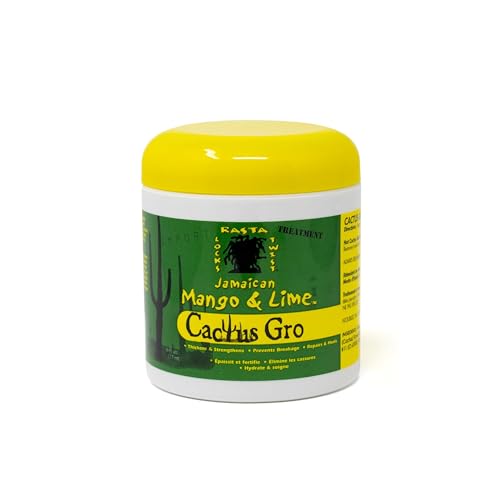 Jamaican Mango & Lime Cactus Gro Hair Treatment 6oz for Locs & Twists