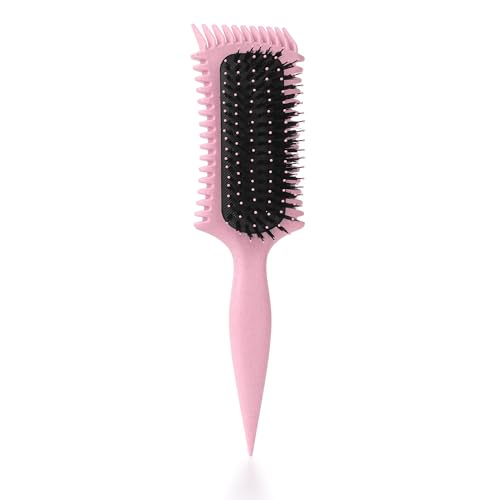 Candy Brush Pink Curl Defining Hair Brush for All Hair Types