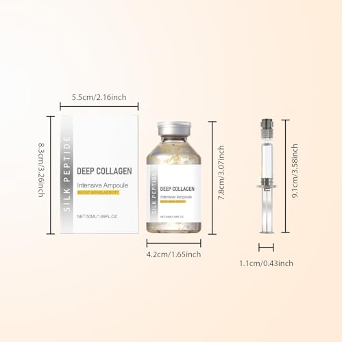 Silk Peptide Intensive Lifting Ampoule - Anti-Aging Facial Essence, 50ml