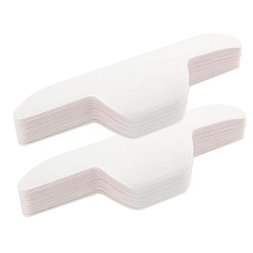 CFGROW Disposable Collar Sweat Pads - 80 Pack Self-Adhesive Neck Liners