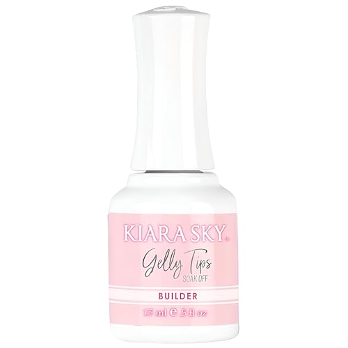 Kiara Sky Builder Gel - Long-Lasting Soak Off Nail Gel, 0.5 fl oz