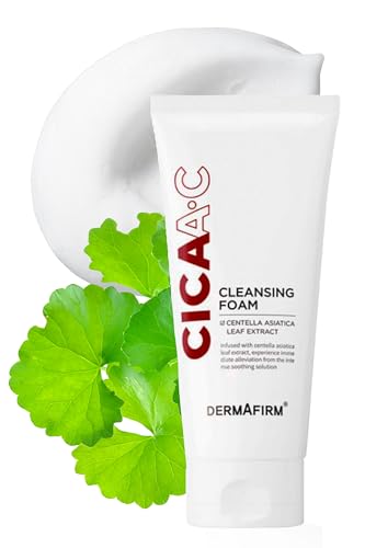Dermafirm Cica AC Cleansing Foam, Glycolic Acid & Niacinamide Face Wash