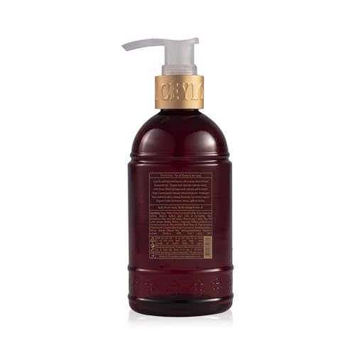 SPA CEYLON Cardamom Rose Hand Wash 8.45 Fl Oz - Hydrating Liquid Soap with Aloe Vera & Coconut