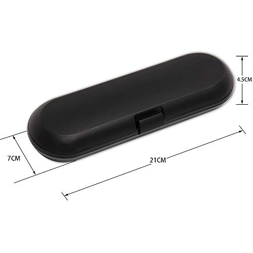 Nincha Black Electric Toothbrush Travel Case for Fairywill/Seago/Teethory/Sonic Brushes