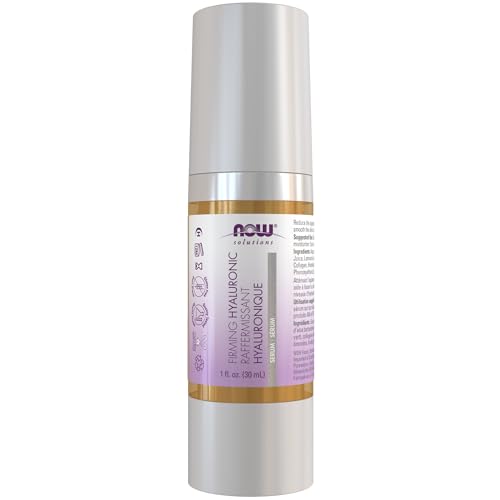 NOW Foods Hyaluronic Acid Firming Serum - Anti-Aging Face Treatment (1 oz)