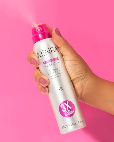 Kenra Volumizing Spray Clay 15 - 4oz Fullness & Texture Spray for All Hair Types
