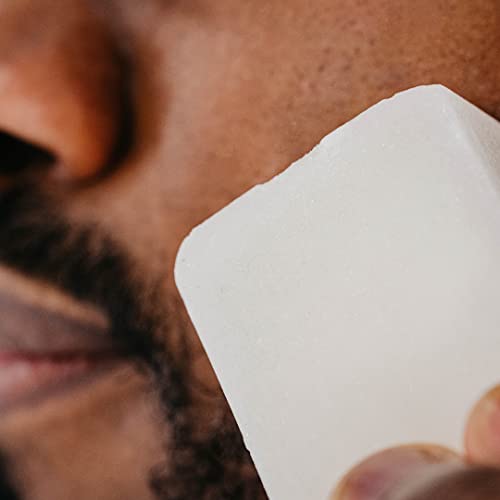 Proraso Natural Alum Block Post-Shave Stone - 100% Potassium Alum for Razor Burn Relief
