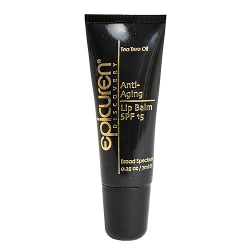 Epicuren Discovery Lip Balm SPF 15 Tea Tree 0.25 oz – Medicated Lip Care
