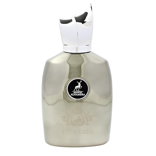 Maison Alhambra Hercules Men Eau de Parfum Spray 3.4 oz - Long-lasting Woody Spicy Fragrance