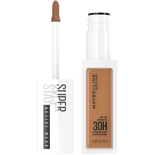 Maybelline Super Stay Liquid Concealer 45, Full Coverage, Up to 30H, 16 Shades, 0.33 Fl Oz