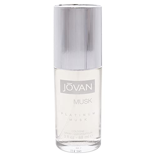 Jovan Platinum Musk Men EDC Spray 3 oz