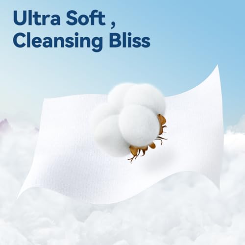 Winner 100% Cotton Disposable Face Towels - 100 Count Pack
