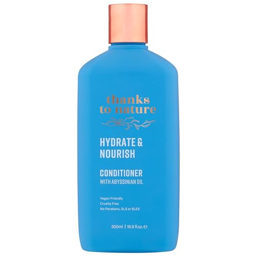 Thanks To Nature Hydrate and Nourish Conditioner with Abyssinian Oil, 16.9 oz