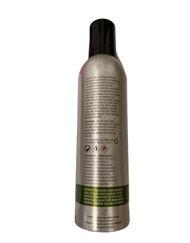 Vigorol Olive Oil Mega Moisture Mousse 12oz - Nourishes & Defines Curly Hair